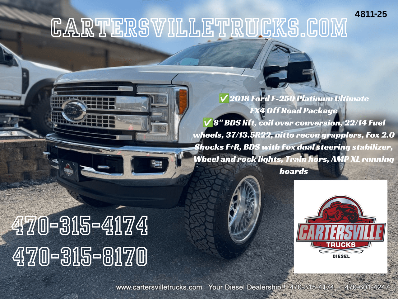 2018 Ford F-250 Super Duty Platinum FX4