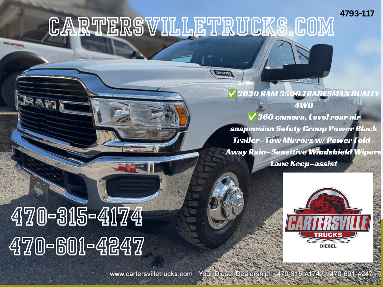2020 Ram 3500 Tradesman